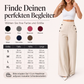 🏆 Verkaufsschlager – jetzt halber Preis! Damen-Hochbund-Hosen mit weitem Bein und seitlichen Knöpfen