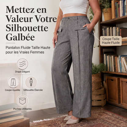 🌟 Der Look, den alle suchen – bei uns 50% günstiger! ✨Hochtaillierte Anzughose für Damen