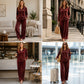 🙌 70% Wiederkaufquote – Qualität überzeugt! Zweiteiliges Lounge-Set aus Samt für Damen im Freizeitstil