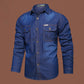 Bestseller🏆👔 Klassisches Baumwollhemd im Denim-Look – lockere Passform und zeitloser Stil für den Alltag