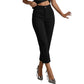 ⭐ 4,9 Sterne – nicht ohne Grund! Hochtaillierte Damen-Cropped-Anzughosen
