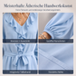 🗣️ 100.000 Leute schwärmen davon – probieren Sie es auch? Elegante Damenbluse mit Rüschen und Taillengürtel