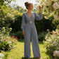 👗 Eleganter Jumpsuit mit V-Ausschnitt, weitem Bein & Gürtel – Figurschmeichelnd, vielseitig & stilvoll | Perfekt für Büro, Events & besondere Anlässe – Jetzt -50%