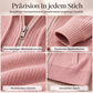 ⌛ Nur solange Vorrat reicht – danach regulärer Preis! Gestrickte Kapuzen-Cardigan mit Reißverschluss für Damen