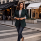 🎯 Einfach halber Preis – keine Spiele! Legerer Blazer für Damen