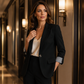 🎯 Einfach halber Preis – keine Spiele! Legerer Blazer für Damen