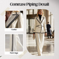 💎 Neuheiten – Zweiteiliger Blazer mit Kontrastbesatz – elegant und modern