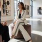 💎 Neuheiten – Zweiteiliger Blazer mit Kontrastbesatz – elegant und modern