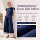 🙌 70% Wiederkaufquote – Qualität überzeugt! Damen Sommer-Set mit Rüschenärmel-Oberteil und Spitzensaum-Hose