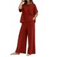 🔔 Letzte 100 Stück – solange der Vorrat reicht! Weites Oberteil & Weite Hose Set für Damen