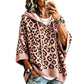 💞 Über 100.000 verkauft – der beliebteste Hit – jetzt zum halben Preis！Gestrickter Hoodie mit Leopardenmuster für Damen