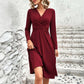 📦 Täglich 500+ Pakete versendet – der Wahnsinn! Elegantes Damen-Midikleid mit V-Ausschnitt