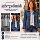🧥 Jeansjacke für Damen – Doppeltreihig, mit Rüschen & femininem Touch | Perfekt für Alltag, Freizeit & die Übergangszeit – Jetzt -50%!