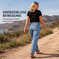 🙌 70% Wiederkaufquote – Qualität überzeugt! Legere Jeans mit geradem Bein für Damen