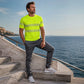 🚨 Eilmeldung: 50% endet heute Nacht! Gestreiftes T-Shirt für Herren im Color-Block-Look