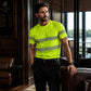 🚨 Eilmeldung: 50% endet heute Nacht! Gestreiftes T-Shirt für Herren im Color-Block-Look