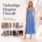⏰ Countdown läuft – 50% nur noch 3 Tage! Ärmelloses Damen-Kleid in Übergrößen mit V-Ausschnitt