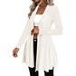 🌸🧥Neuheiten – Eleganter offener Cardigan mit Stricktextur – Weicher Komfort & vielseitiger Stil für jeden Anlass