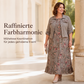 🔔 Letzte 100 Stück – solange der Vorrat reicht! Damen Maxikleid mit Blumenmuster im Set mit kurzer Jacke