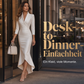 🌙 Heute um Mitternacht vorbei – verpassen Sie es nicht, sonst warten Sie ein Jahr! Elegantes Satin-Midikleid für Damen