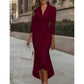 🌙 Heute um Mitternacht vorbei – verpassen Sie es nicht, sonst warten Sie ein Jahr! Elegantes Satin-Midikleid für Damen