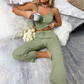 🌙 Camisole-Pyjama mit Spitze – Atmungsaktiv, weich & romantisch – Ideal für warme Nächte & gemütliche Abende zuhause
