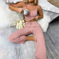 🌙 Camisole-Pyjama mit Spitze – Atmungsaktiv, weich & romantisch – Ideal für warme Nächte & gemütliche Abende zuhause