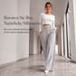 🧧 Aktionspreis = halber Preis – ein Schnäppchen! Elegante hochtaillierte Weithosen für Damen