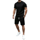 🏆 Verkaufsschlager – jetzt halber Preis! Herren-Freizeit-Oberteil & Shorts im 2er-Set