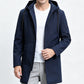 📢📢50%Rabatt!!!🎉✨Mittellange Windjacke mit Kapuze für Herren