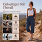 ⏰ Letzte Welle – Lager fast leer – 50% endet jederzeit！Leichte, schnell trocknende Cargo-Caprihose für Damen