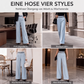 🌊 Der angesagteste Look diesen Sommer – zum halben Preis mitnehmen！Elegante hochtaillierte Anzughosen für Damen