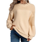 📢📢50%Rabatt!!!🎉✨Locker sitzender Langarm-Strickpullover für Damen