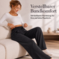 🚀 Neu zum halben Preis ！Damen-Freizeit-Hosen mit weitem Bein und elastischem Kordelzugbund