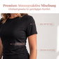 ⏰ Dernière vague – stocks épuisés – -50% peut s'arrêter à tout moment Damen Kurzarm-Raffungen Bodycon-T-Shirt-Kleid