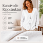 📢📢50%Rabatt!!!🎉✨Damen-Cordstrickjacke mit V-Ausschnitt