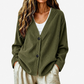 📢📢50%Rabatt!!!🎉✨Damen-Cordstrickjacke mit V-Ausschnitt
