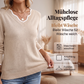 📢📢50%Rabatt!!!🎉✨Lässiges Strickoberteil mit langen Ärmeln für Damen