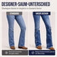🚨 Eilmeldung: 50% endet heute Nacht! Damen High Waist Destroyed Flare Jeans