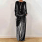 🧥 Zweiteiliges Samt-Set für Damen – Oberteil & Hose im eleganten Look | Kuscheliger Samt, bequemer Schnitt & perfekt aufeinander abgestimmt – Jetzt -50%!