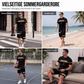 🔔 Letzte 100 Stück – solange der Vorrat reicht! Herren Freizeit Set mit kurzärmligem T-Shirt und Shorts