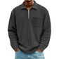 📢📢50%Rabatt!!!🎉✨Men's Casual Ribbed Half Zip Sweater – Figurbetonter Rippstrick, praktischer Reißverschluss & vielseitig kombinierbar – Perfekt für Alltag, Freizeit & kühle Tage