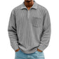 📢📢50%Rabatt!!!🎉✨Men's Casual Ribbed Half Zip Sweater – Figurbetonter Rippstrick, praktischer Reißverschluss & vielseitig kombinierbar – Perfekt für Alltag, Freizeit & kühle Tage