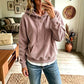 📢📢50%Rabatt!!!🎉✨Damen-Kapuzenpullover aus Cord mit Taschen