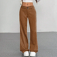 🌟 Der Look, den alle suchen – bei uns 50% günstiger! Damen Gestreifte Ausgestellte Anzughose