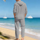 🏆 Verkaufsschlager – jetzt halber Preis! Atmungsaktives Leinen-Strandoutfit für Herren