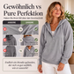 ✨Damen-Cord-Hoodie mit halber Knopfleiste