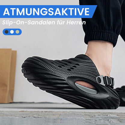 🙌 70% Wiederkaufquote – Qualität überzeugt! Atmungsaktive Slip-On-Sandalen für Herren