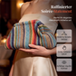 📦 Täglich 500+ Pakete versendet – der Wahnsinn! Gestreifte Damen-Clutch aus gewebtem Material