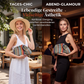 📦 Täglich 500+ Pakete versendet – der Wahnsinn! Gestreifte Damen-Clutch aus gewebtem Material